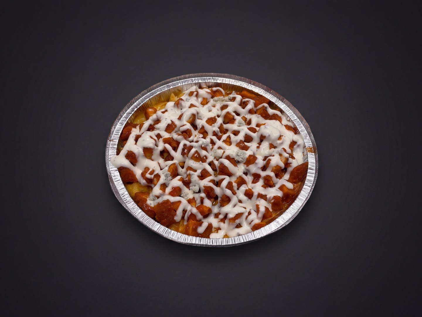 Buffalo chicken mac and cheese bowl